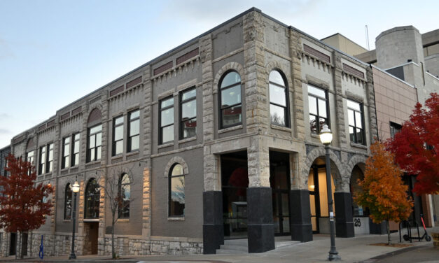 Uncovering a Hidden  Gem in the Heart of  Fayetteville: Former bank on the square restored to former glory.