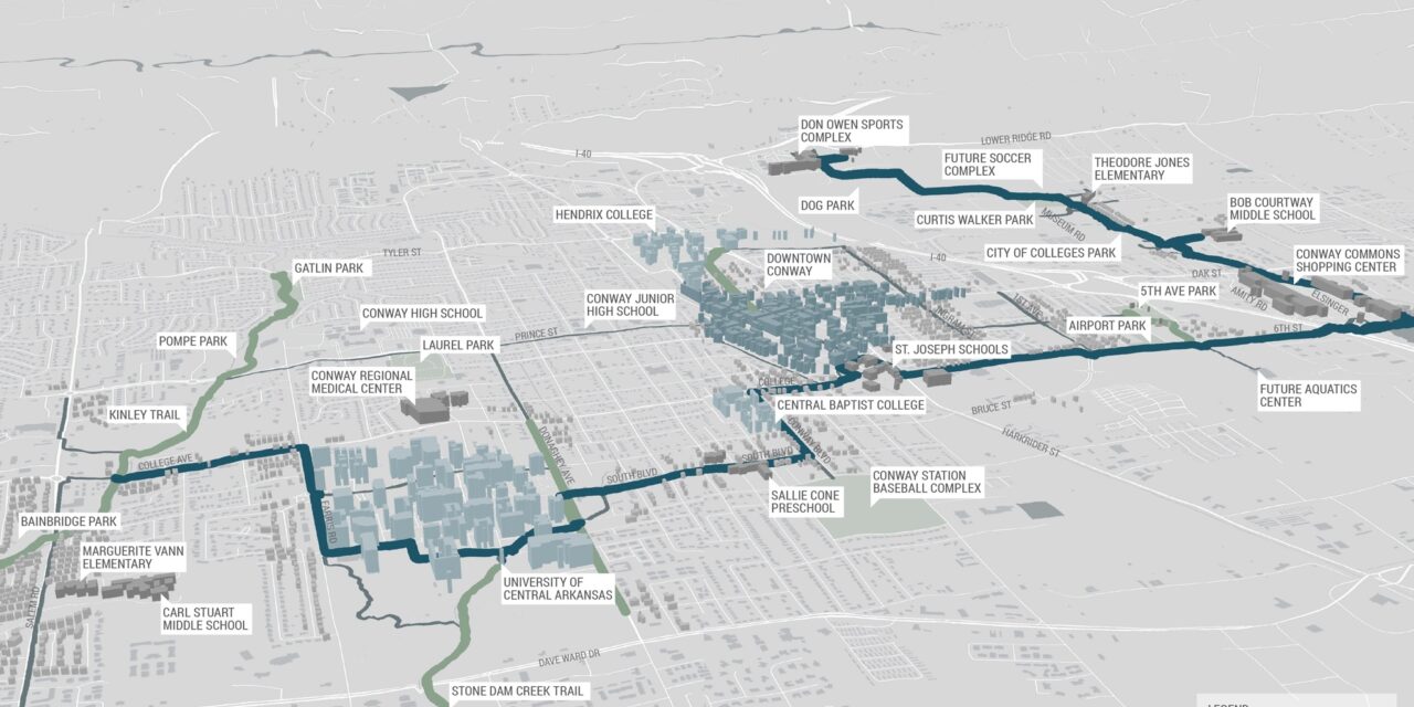 RAISING Conway: $25 million federal grant will extend greenway  connections, spur private investment.